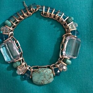 Vintage Turquoise and Silver Necklace